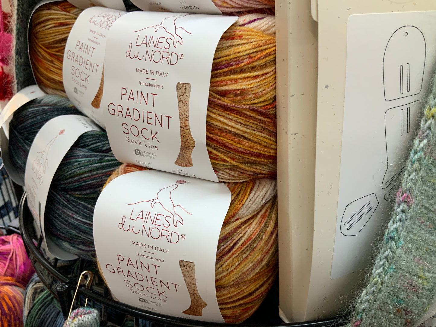 Laines Du Nord Paint Gradient Sock