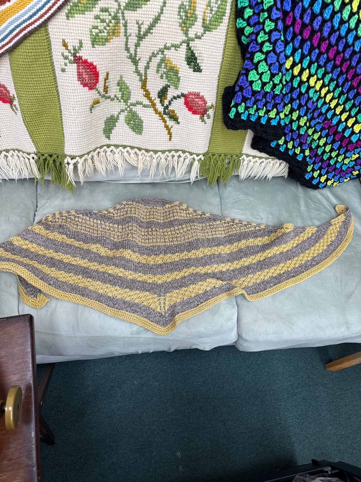 Farm Yarn Shawl kit