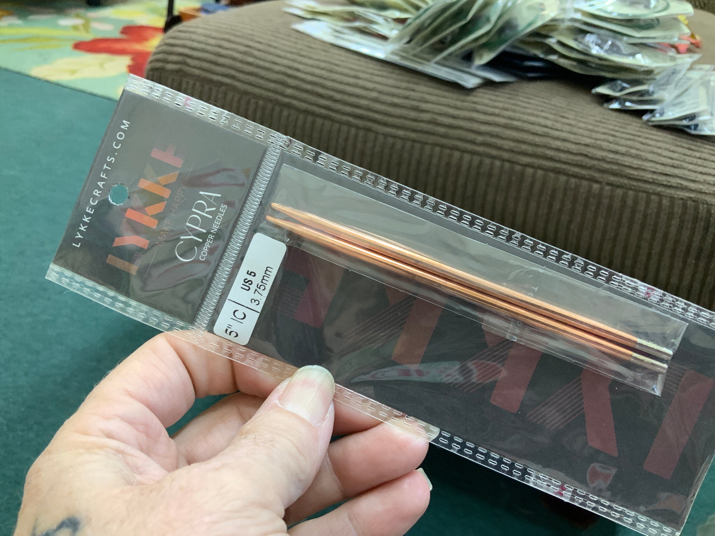 Lykke Cypra Copper INTERCHANGABLE needles