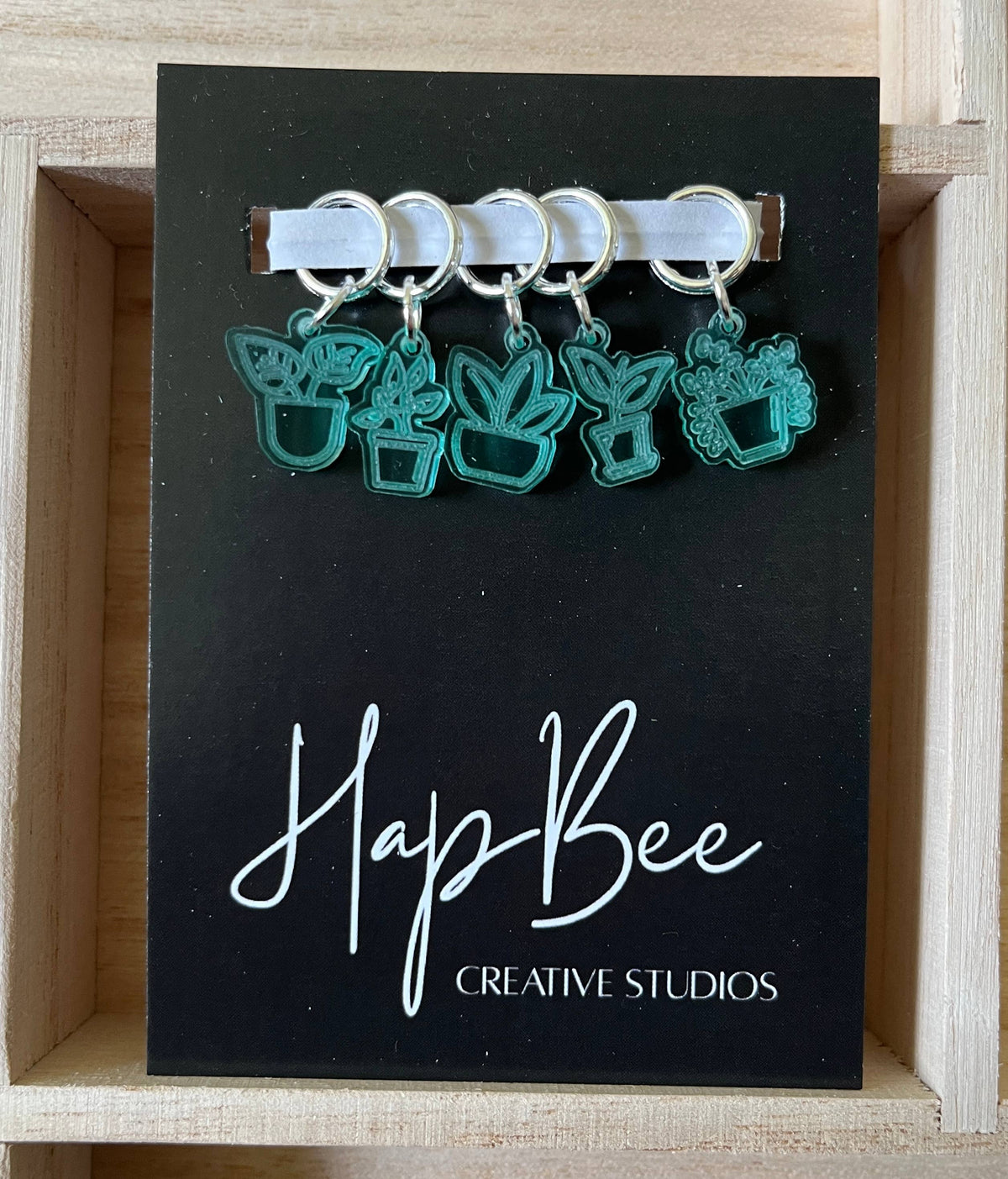 HAPPY HOUSEPLANTS Stitch Marker set