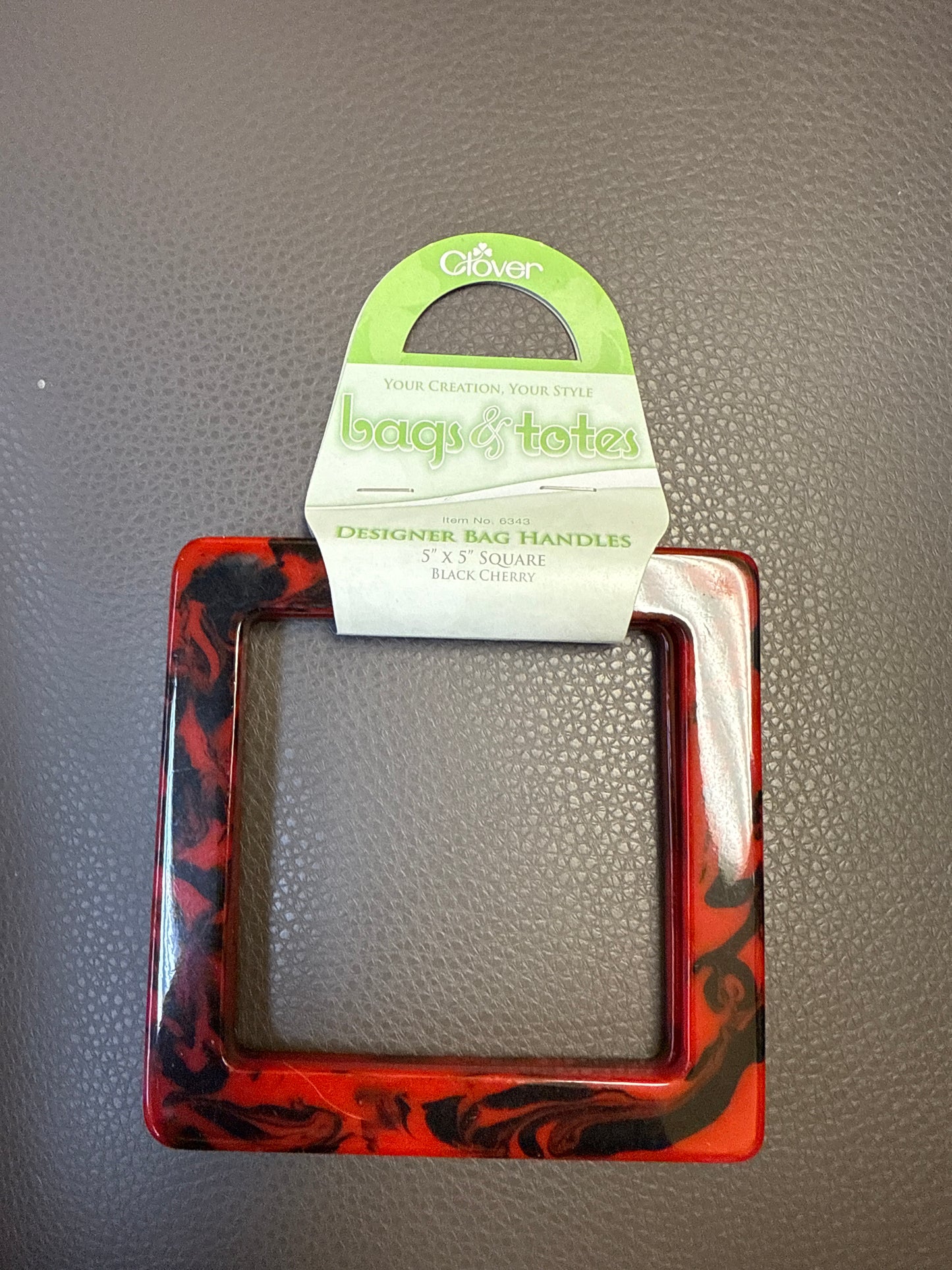 Designer bag handles