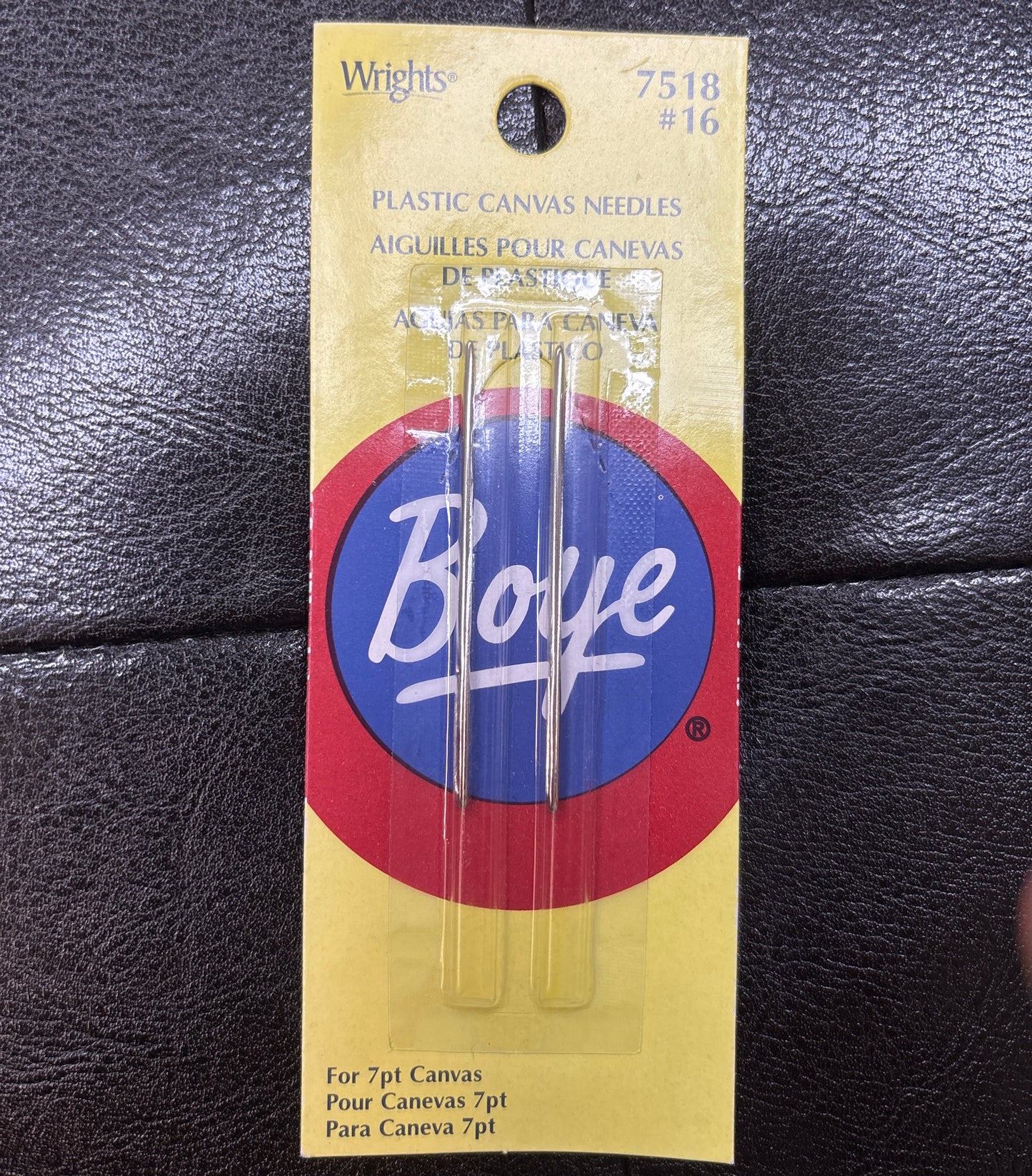 Boye Plastic Canvas Needles 7518 #16