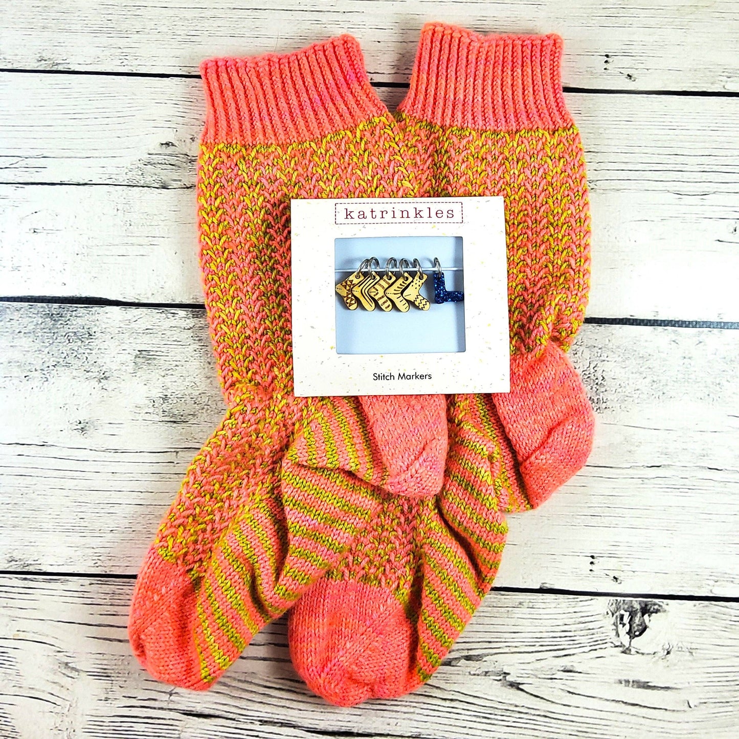 Katrinkles Tiny Sock Stitch Marker Set