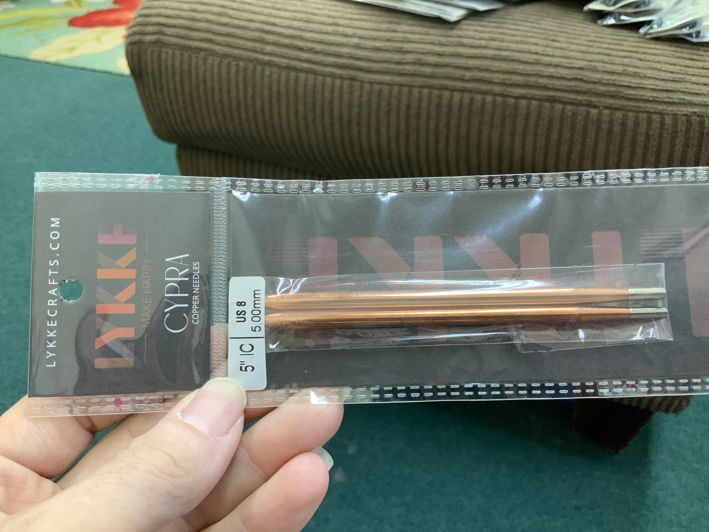 Lykke Cypra Copper INTERCHANGABLE needles