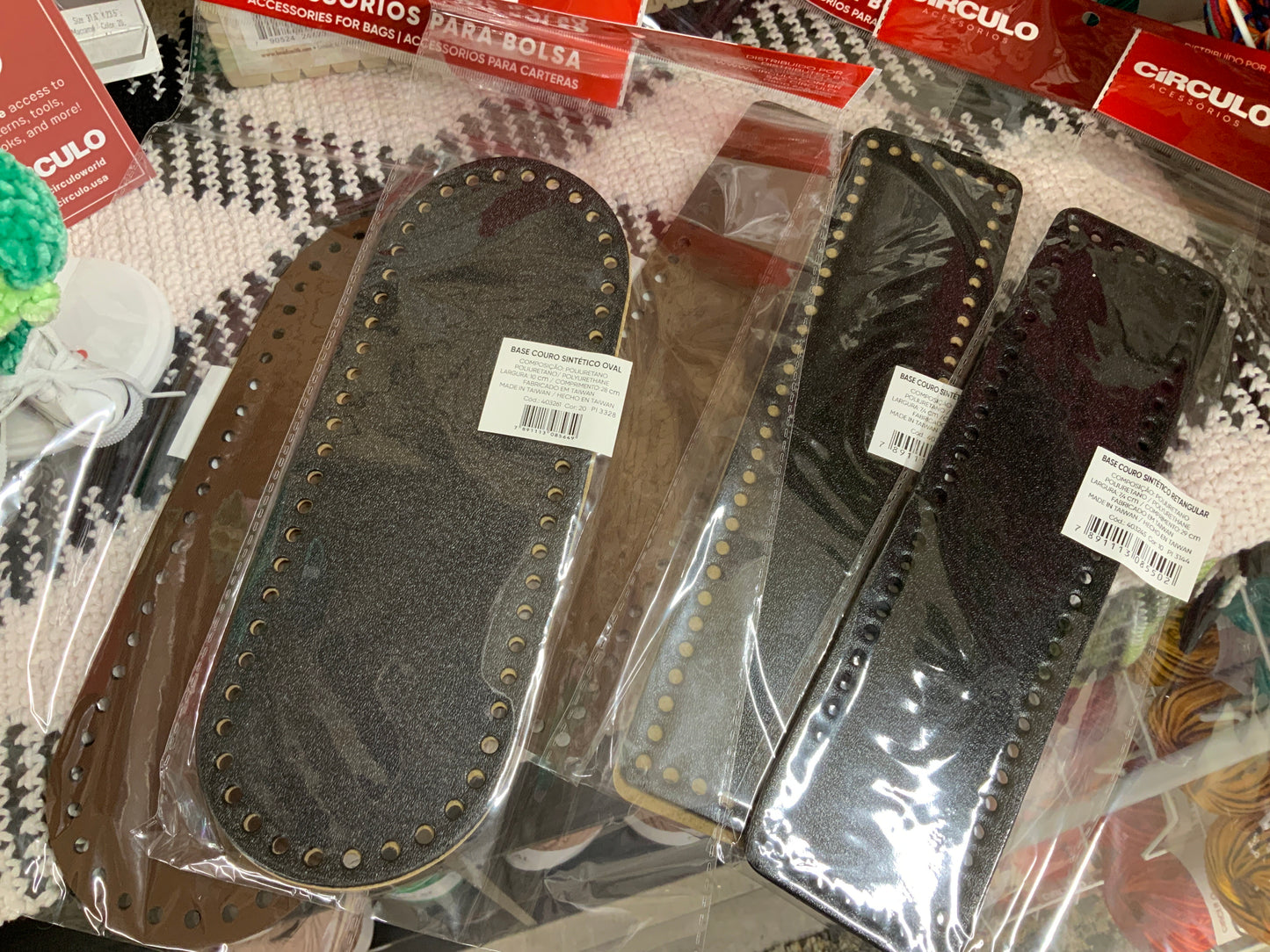 Vegan Leather Purse Bottom