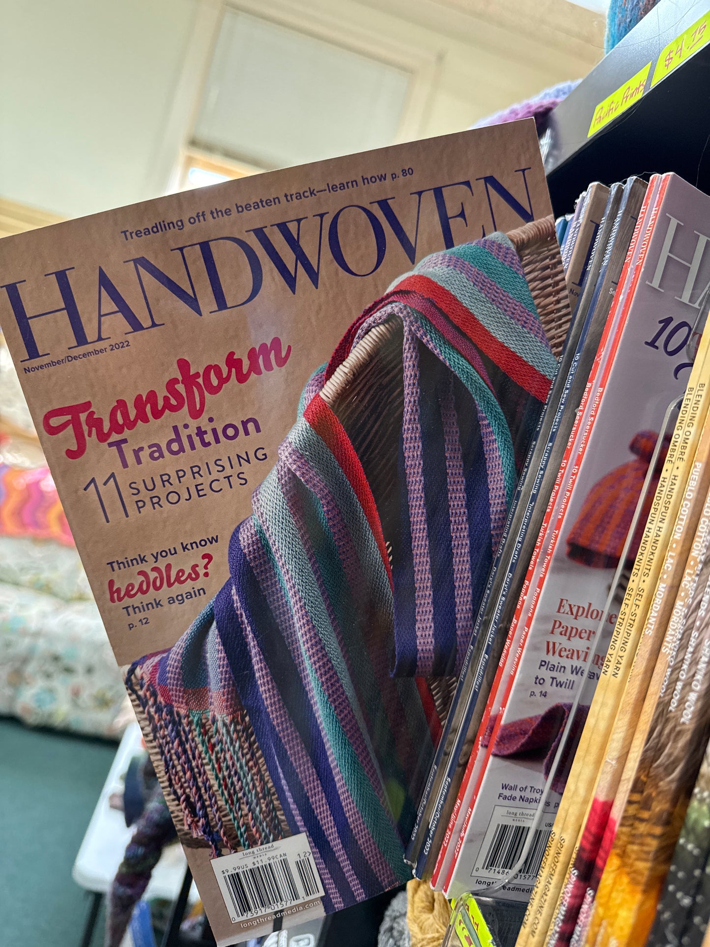 Long Thread Media Magazines - Handwoven Nov/Dec 22
