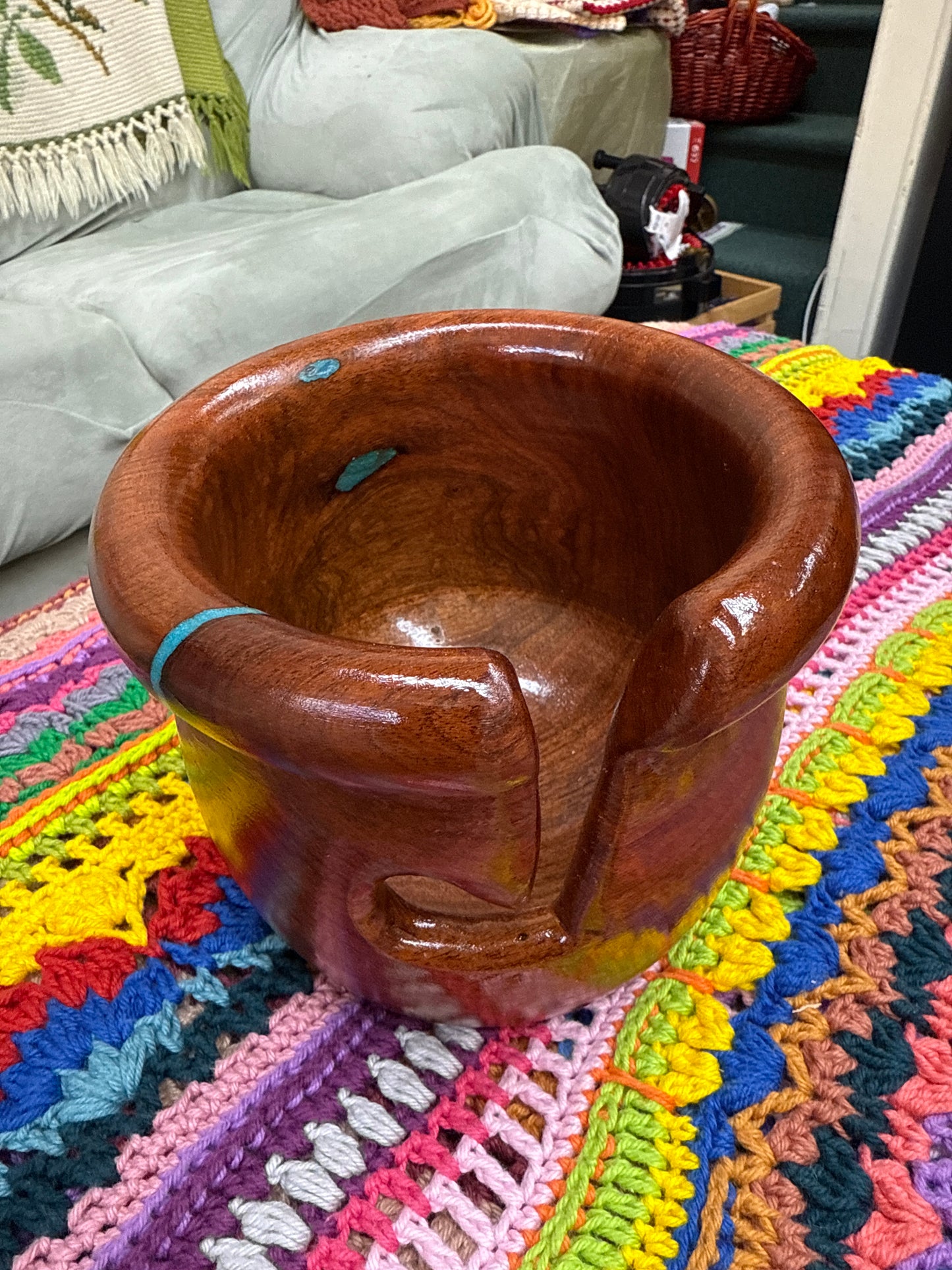 Mesquite Yarn Bowl