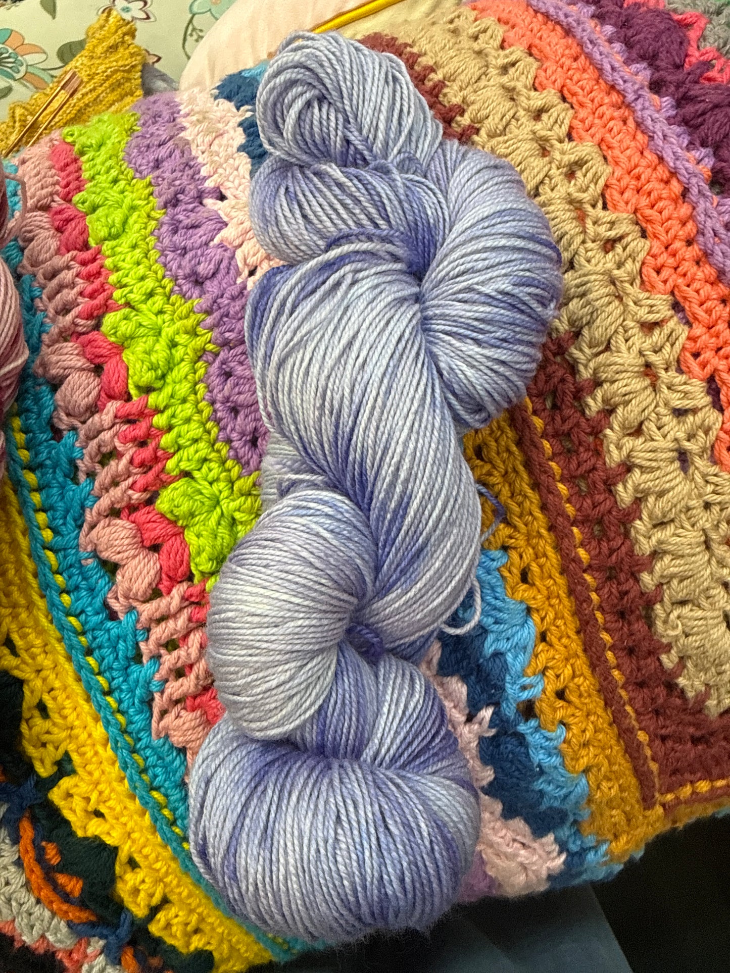 Shop dyed sock yarn