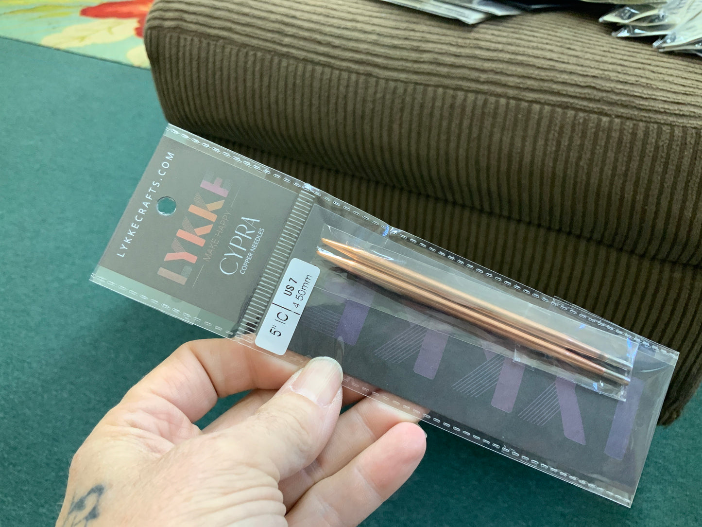 Lykke Cypra Copper INTERCHANGABLE needles