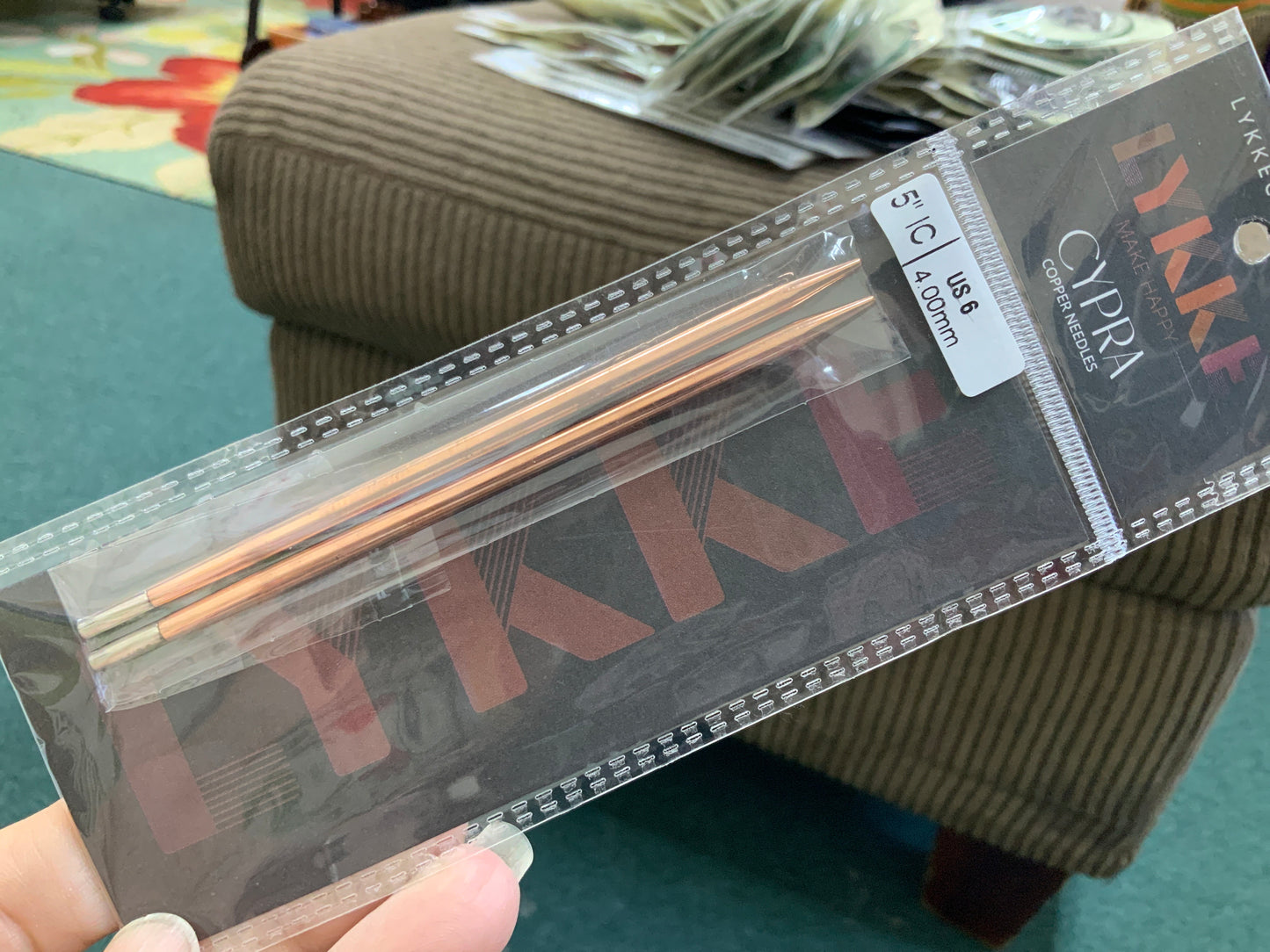 Lykke Cypra Copper INTERCHANGABLE needles