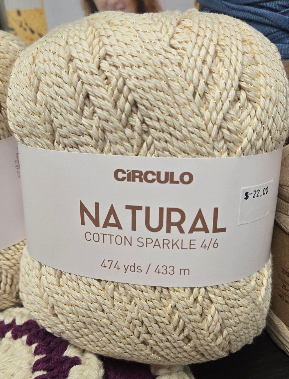 Circulo Natural Cotton Sparkle 4/6