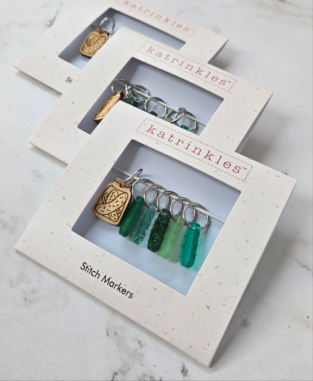 Katrinkles Wood and Acrylic Pickle Stitch Markes