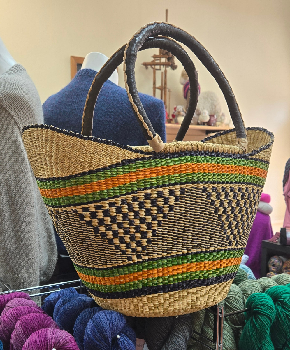 African Woven Basket
