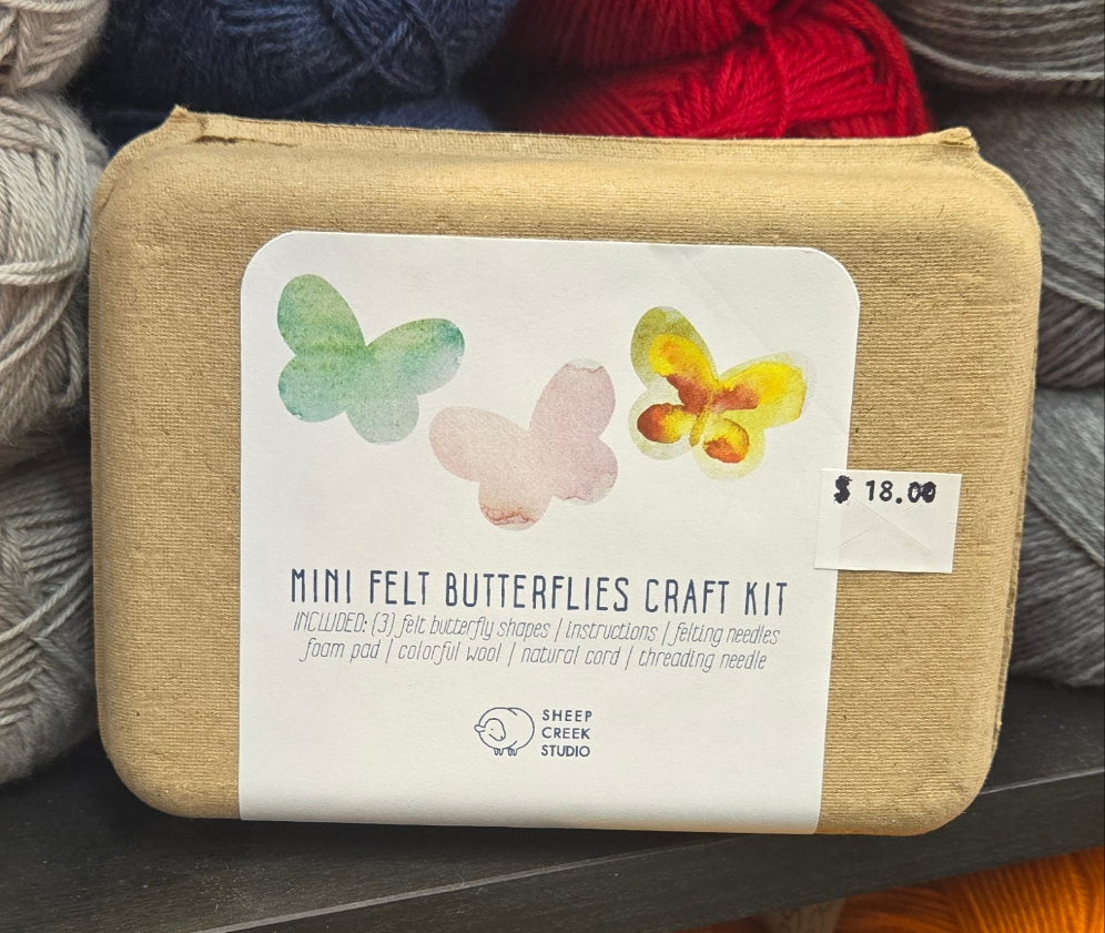 Mini Felt Butterflies Craft Kit