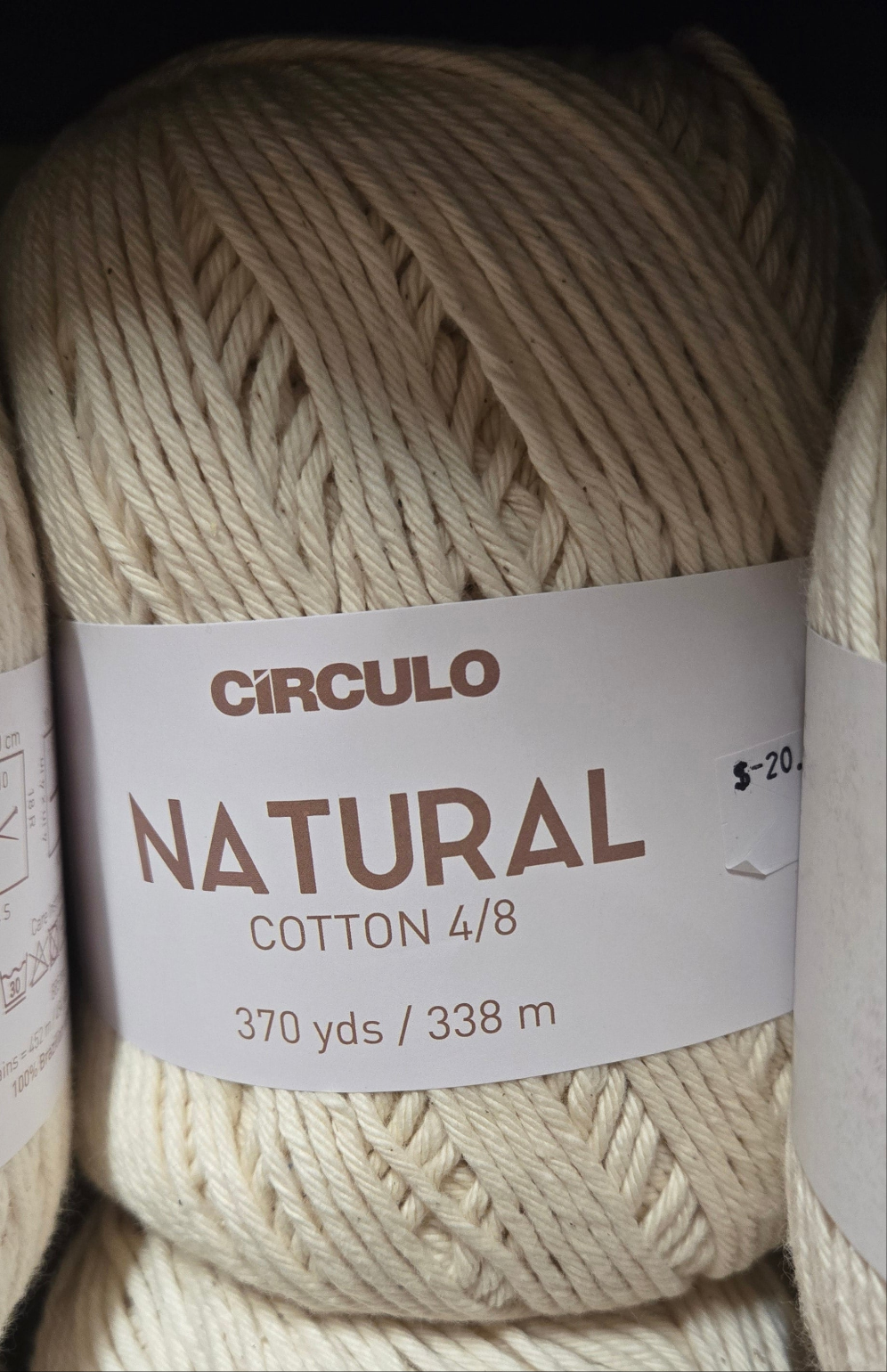 Circulo Natural Cotton 4/8
