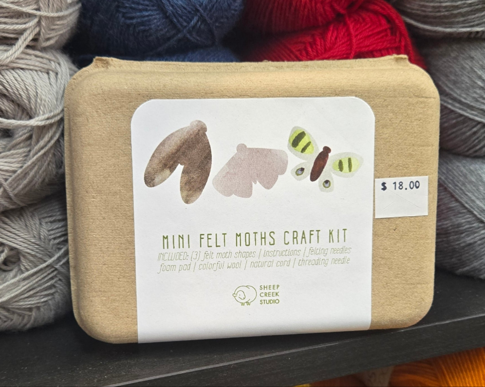 Mini Felt Moths Craft Kit