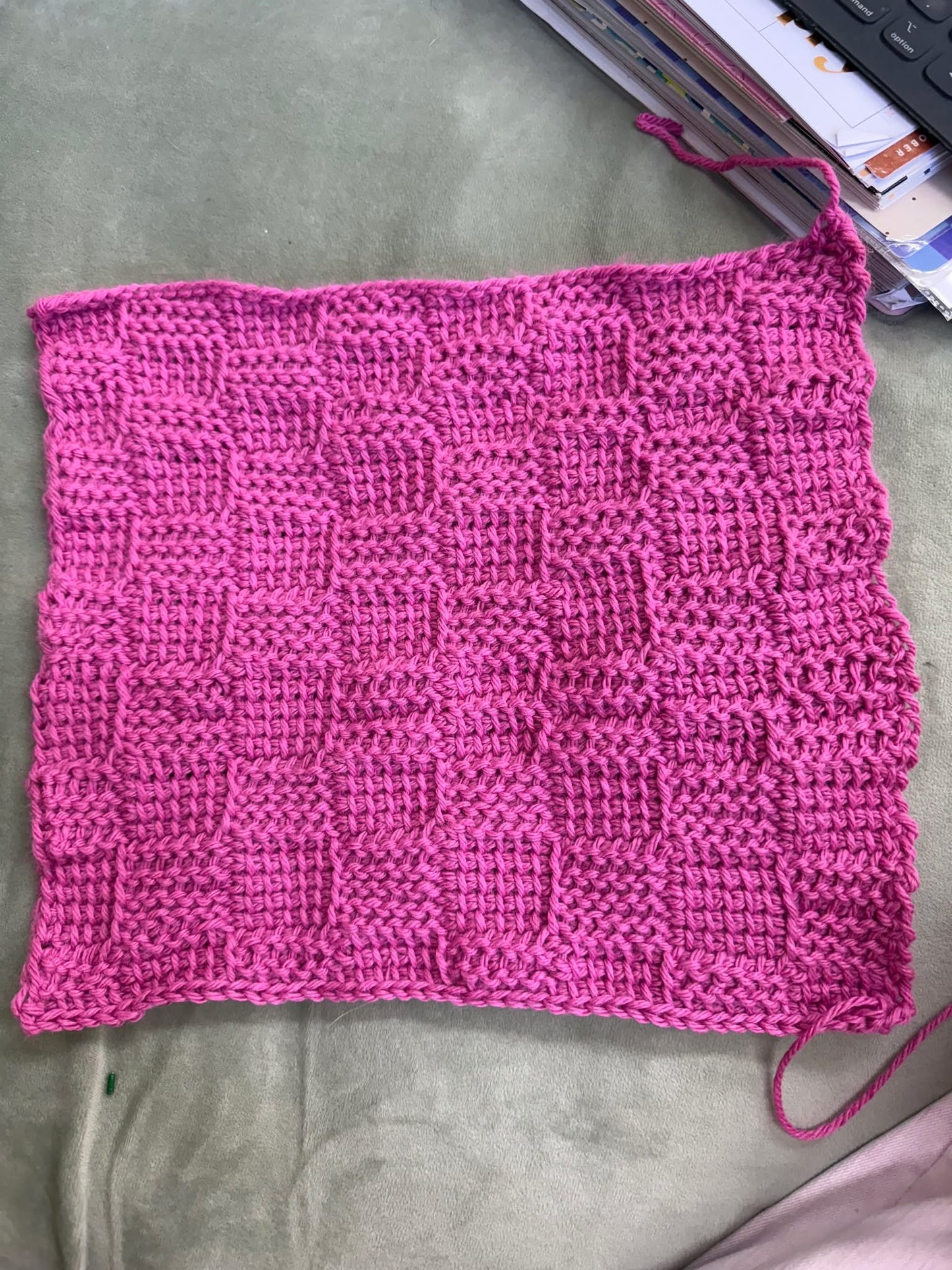 Tunisian Mystery Blocks workshop