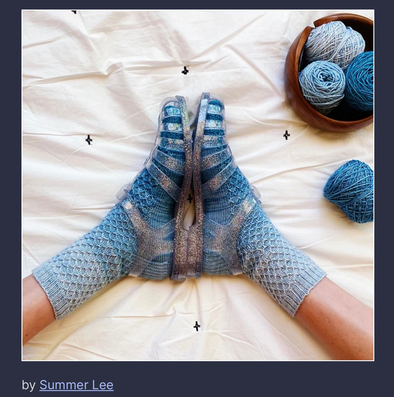 February Sock of the Month - Mermaid Socks