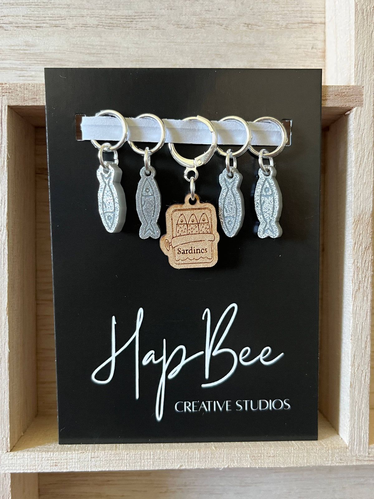 SOMETHING'S FISHY Stitch Marker set