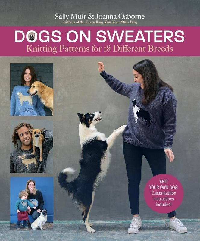 DOGS ON SWEATERS