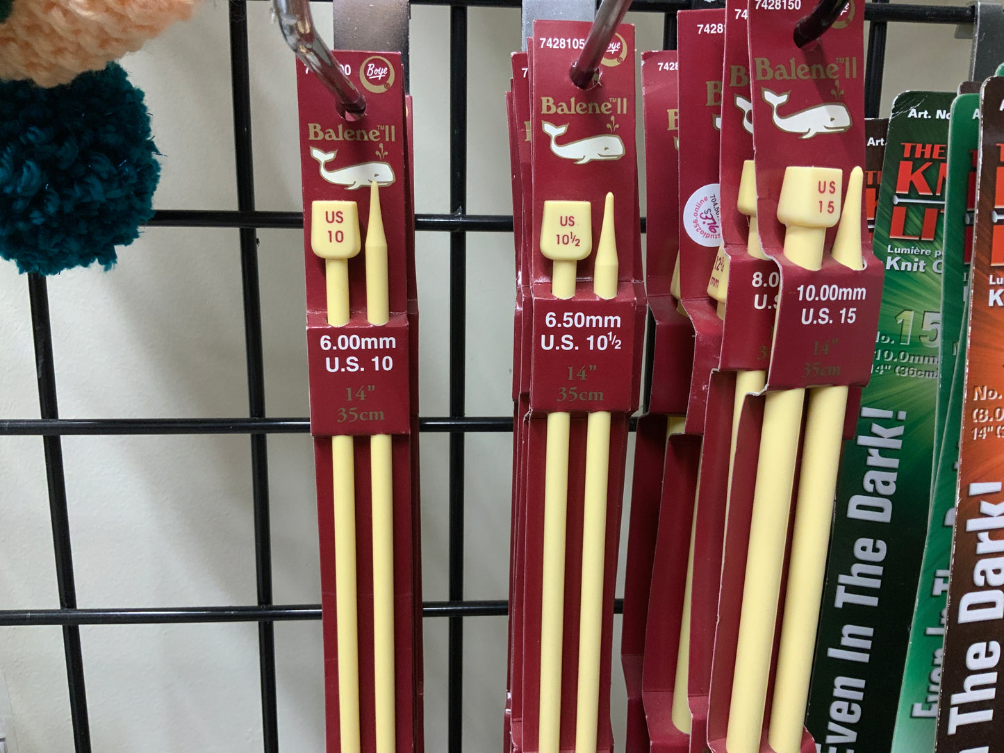 Boye Balene 14" Knitting Needles