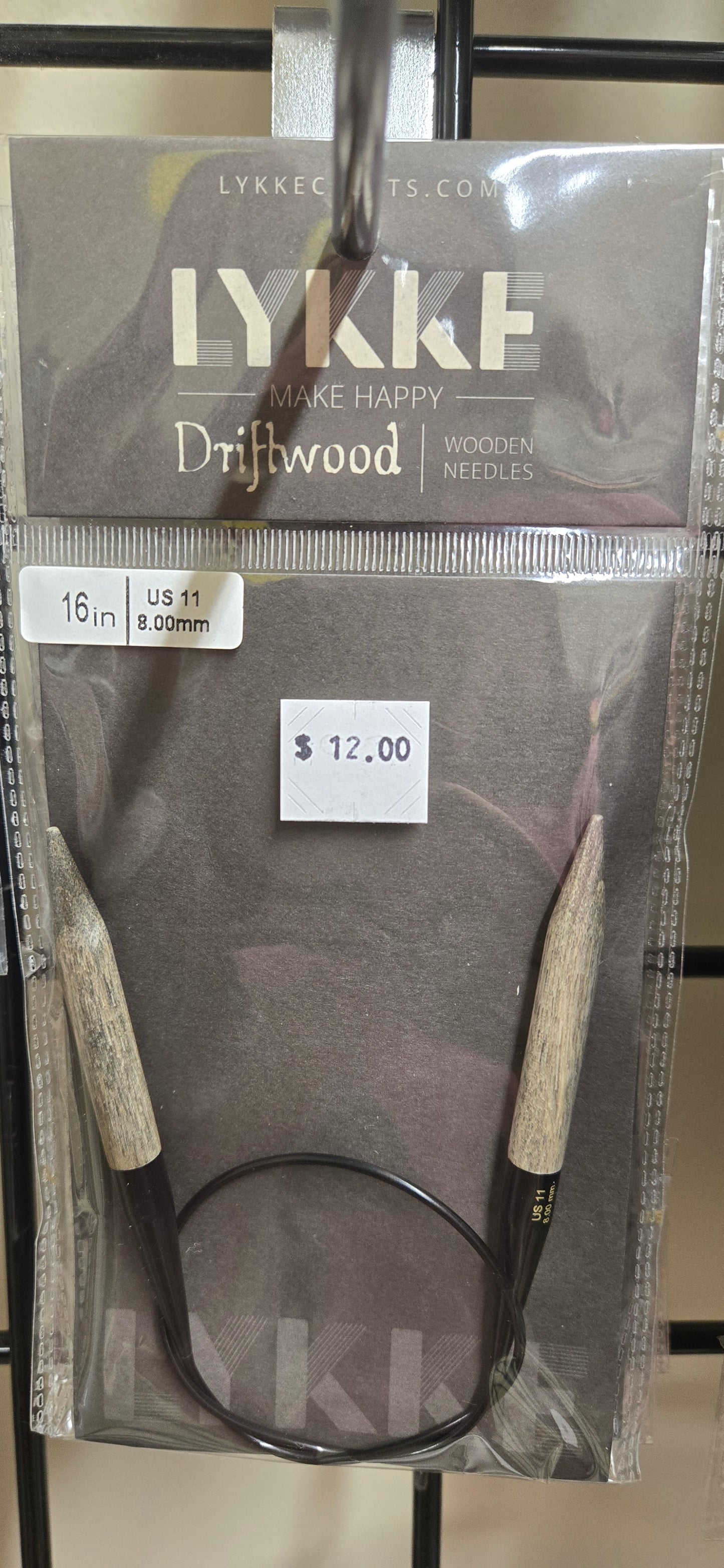 LYKKE Driftwood 16" Circular Knitting Needles