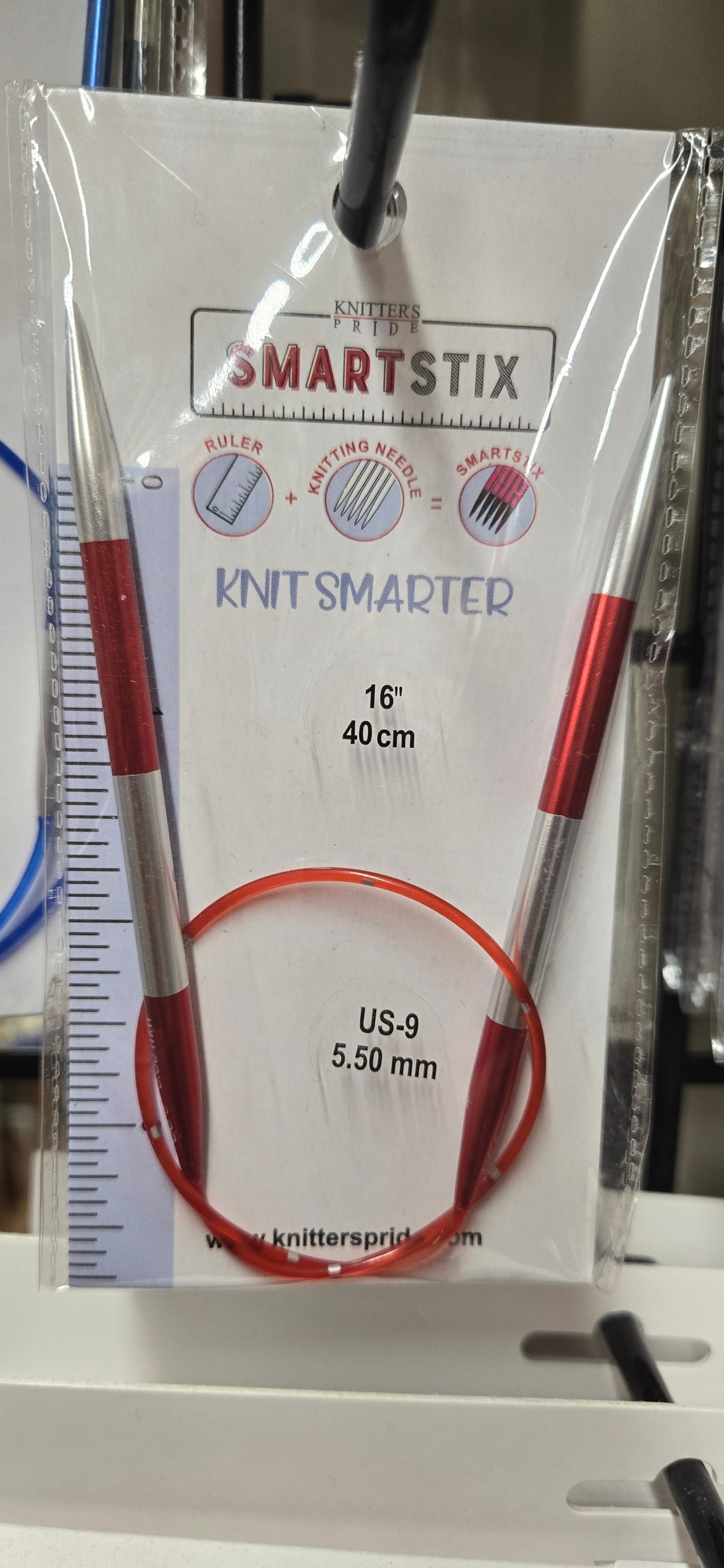 Knitter's Pride Smart Stix 16" Circular Knitting Needles