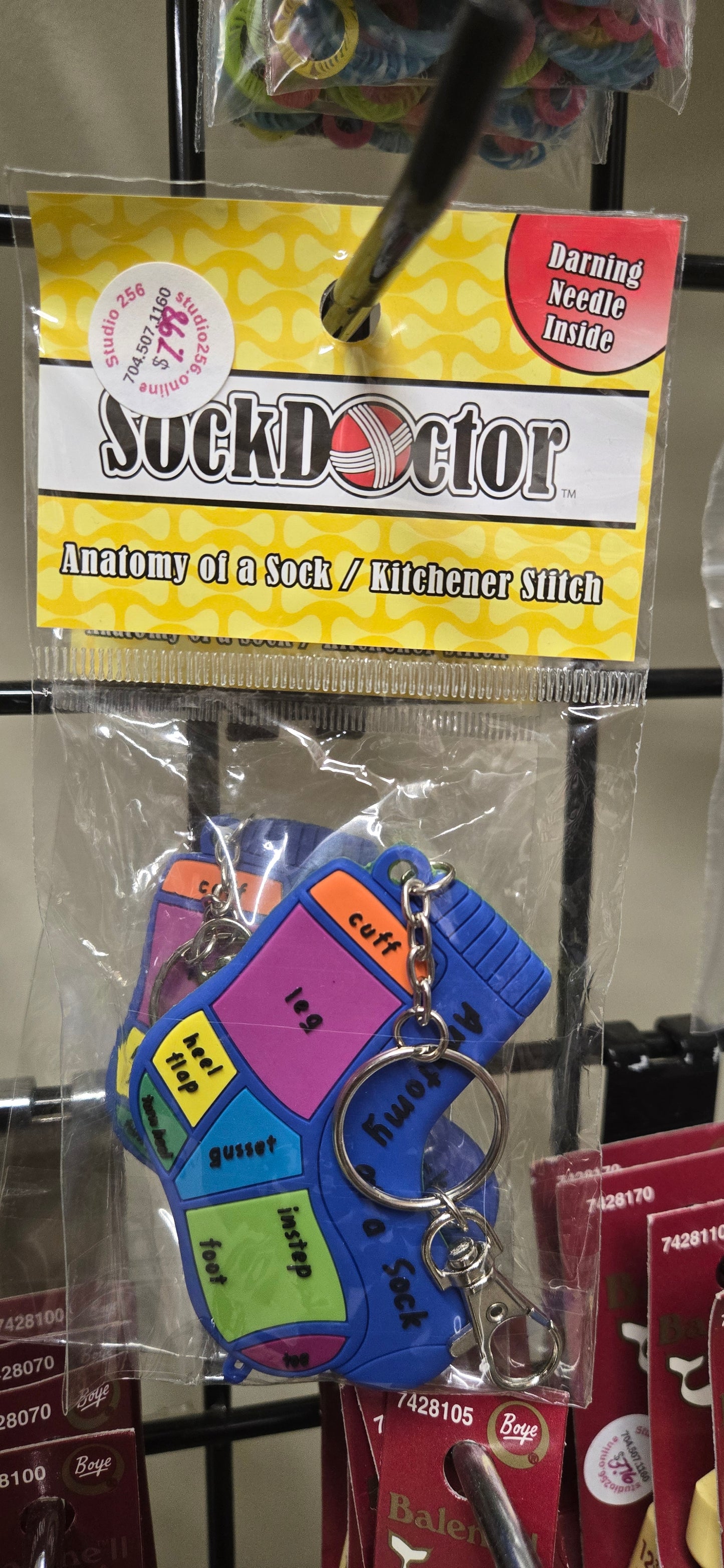 Sock Doctor Anatomy of a Sock/Kitchener Stitch Plus Darning Needle