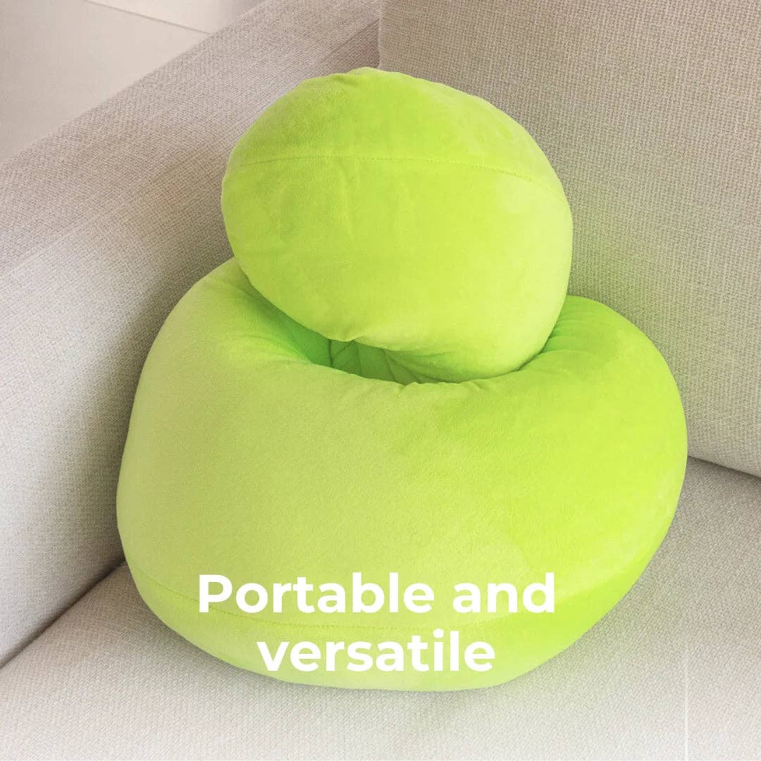 Crafteaze Standard Pillow - Green