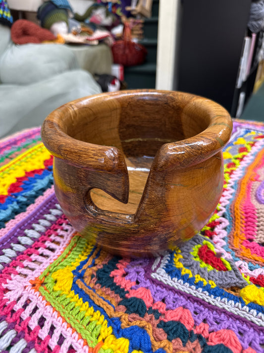 Oak Yarn Bowl