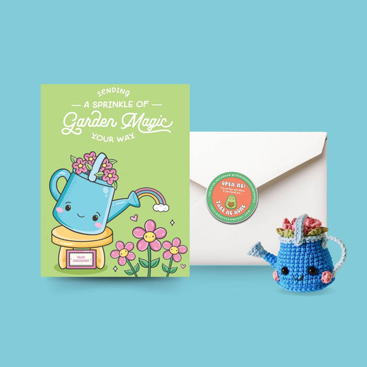 Everyday Card & Watering Can Crochet Pattern