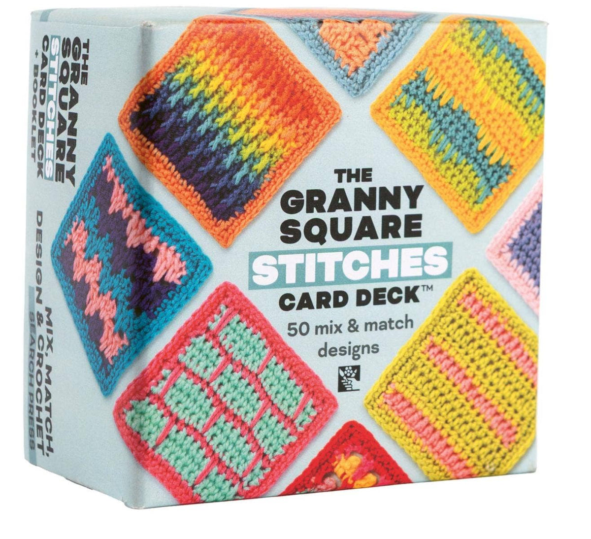 The Granny Square Stitches Card Deck: 50 Designs