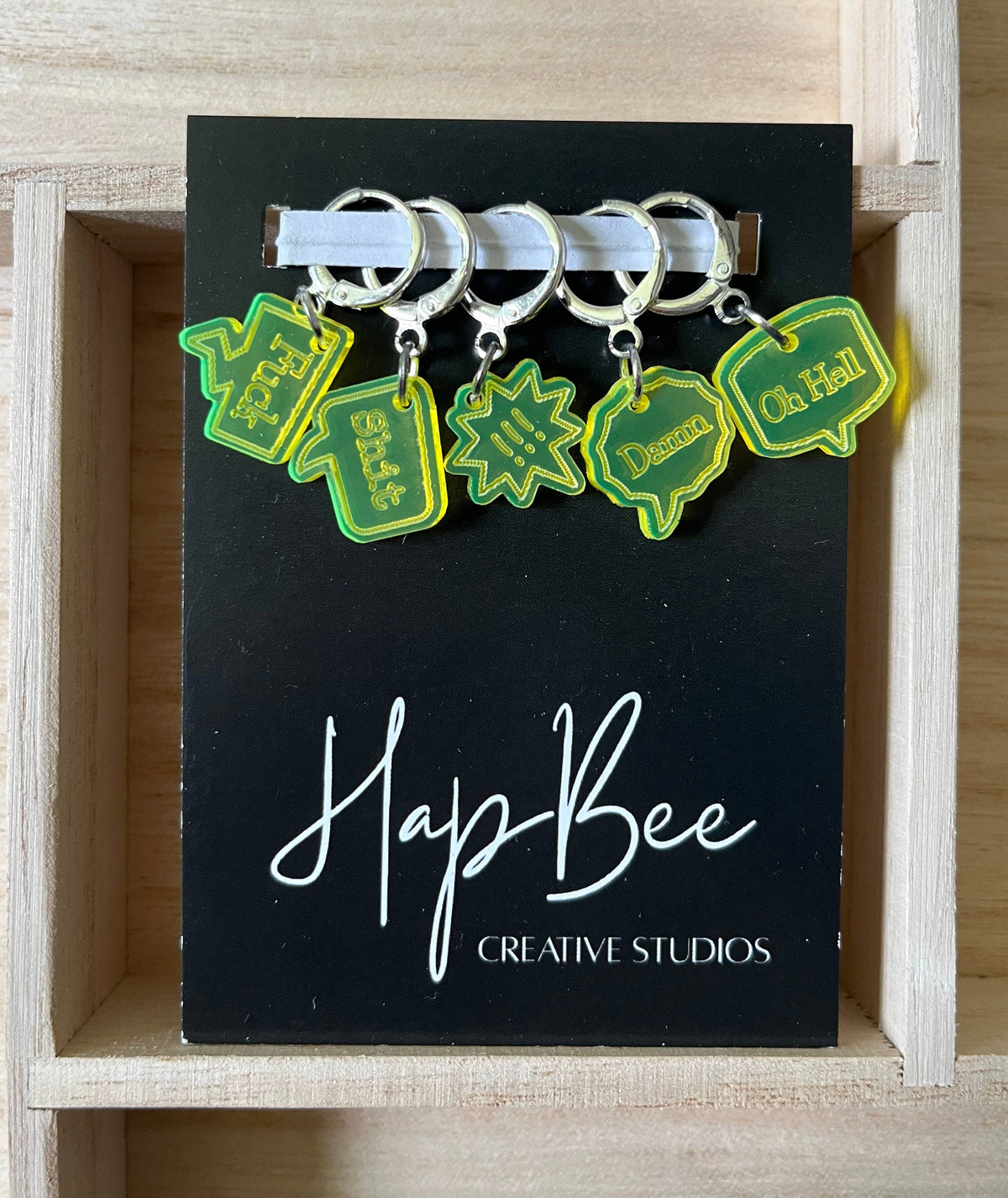I SWEAR Stitch Marker set