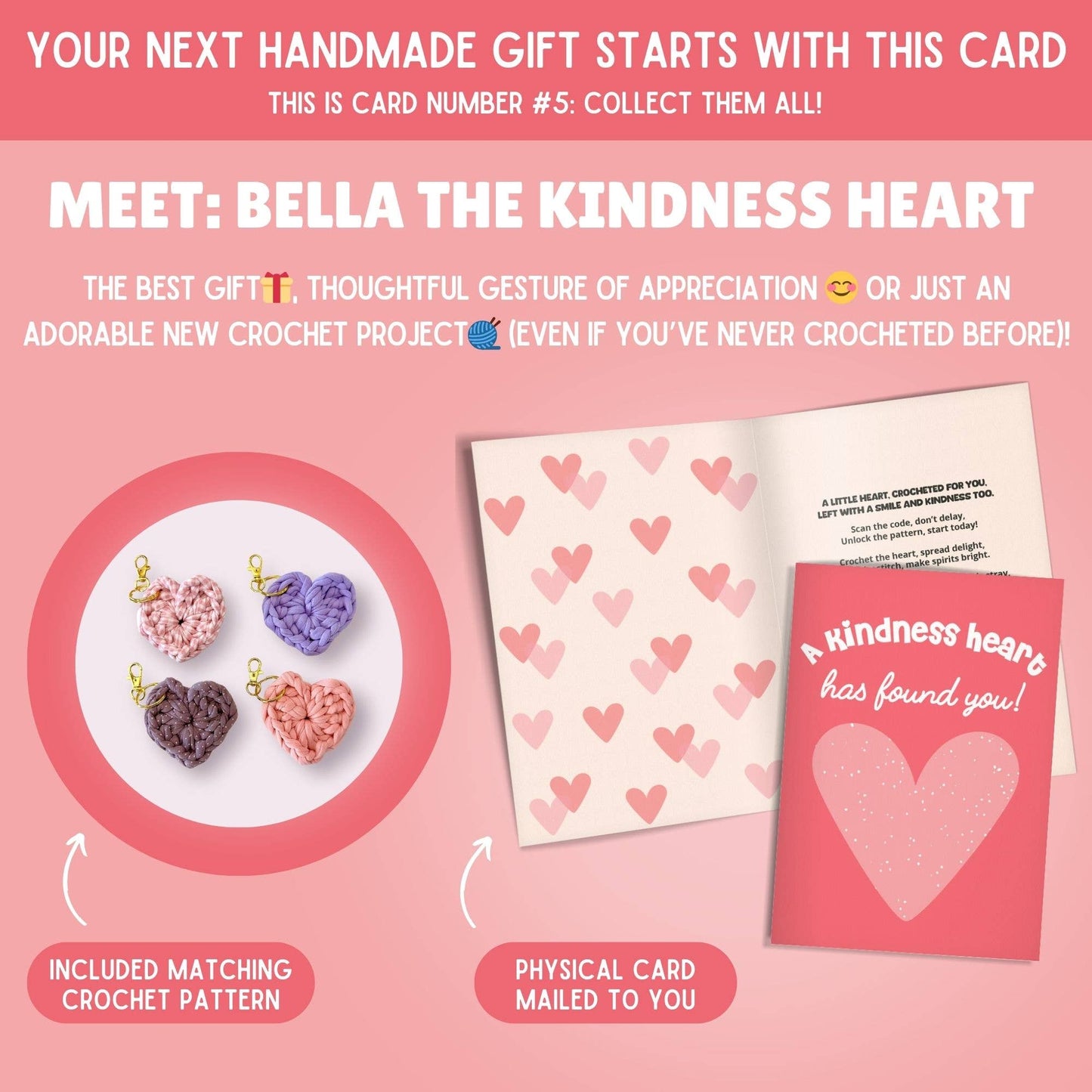 Everyday Greeting Card & Heart Pattern