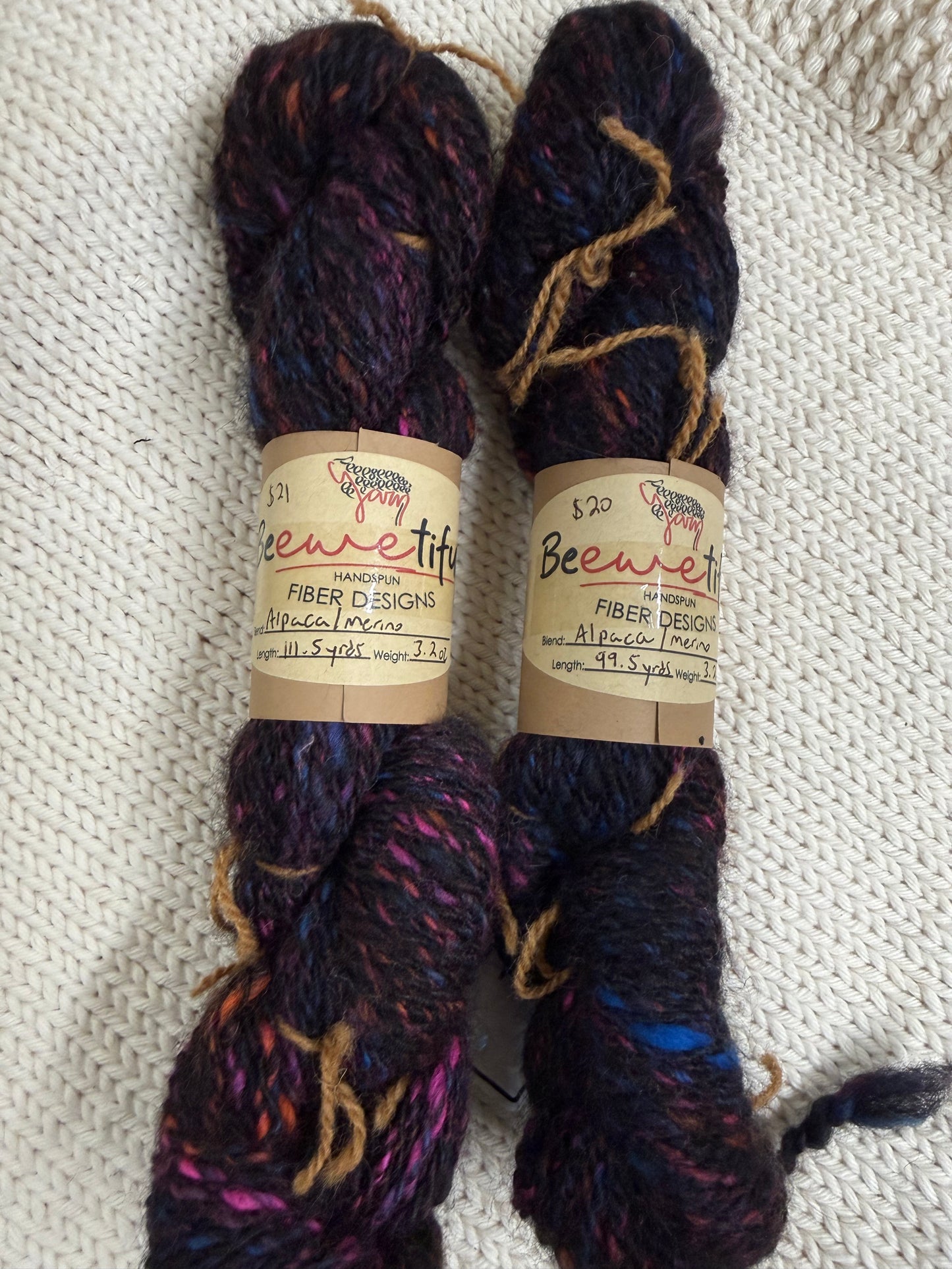 Be “ewe” tiful Fiber Designs Hand Spun Yarn & Gifts