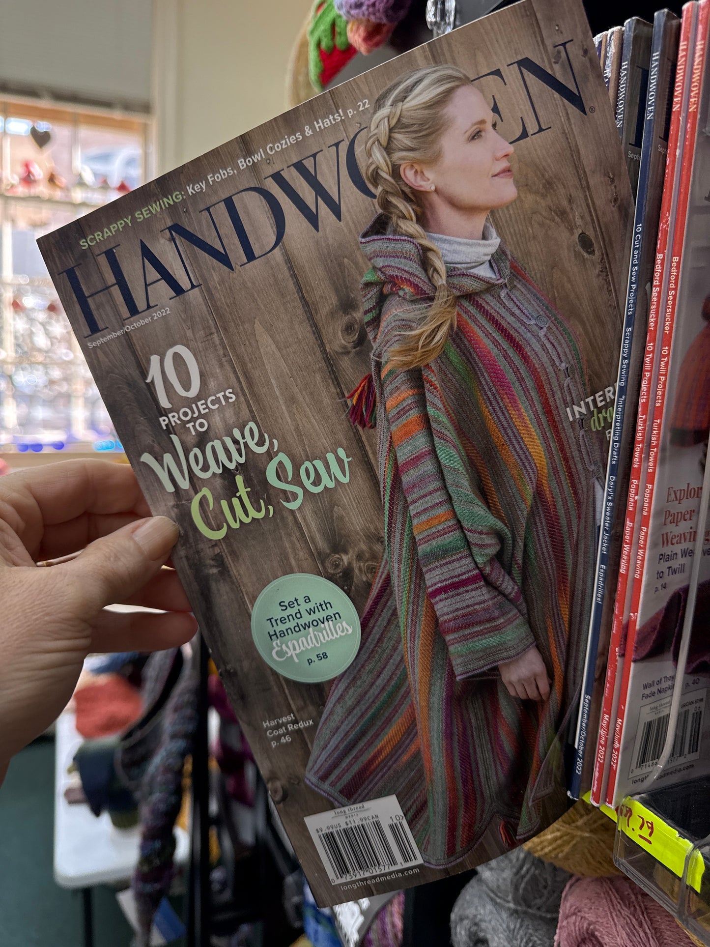 Long Thread Media Magazines - Handwoven September/October 22