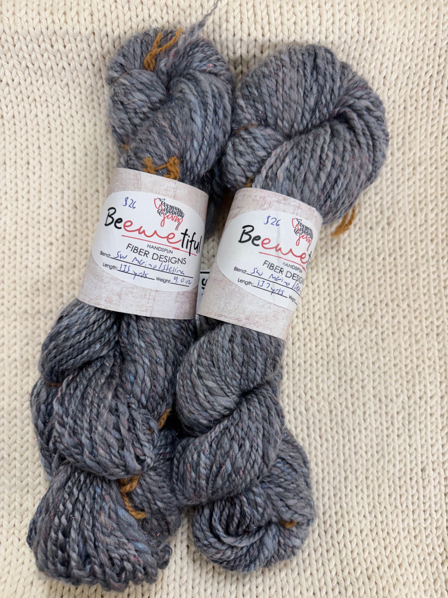 Be “ewe” tiful Fiber Designs Hand Spun Yarn & Gifts
