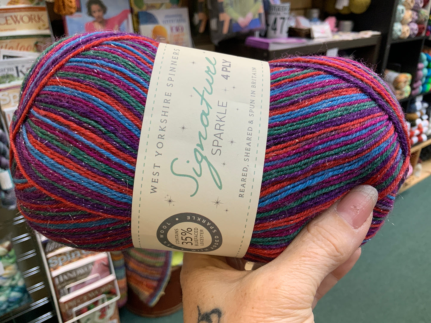 West Yorkshire Spinners Signature 4Ply Sparkle