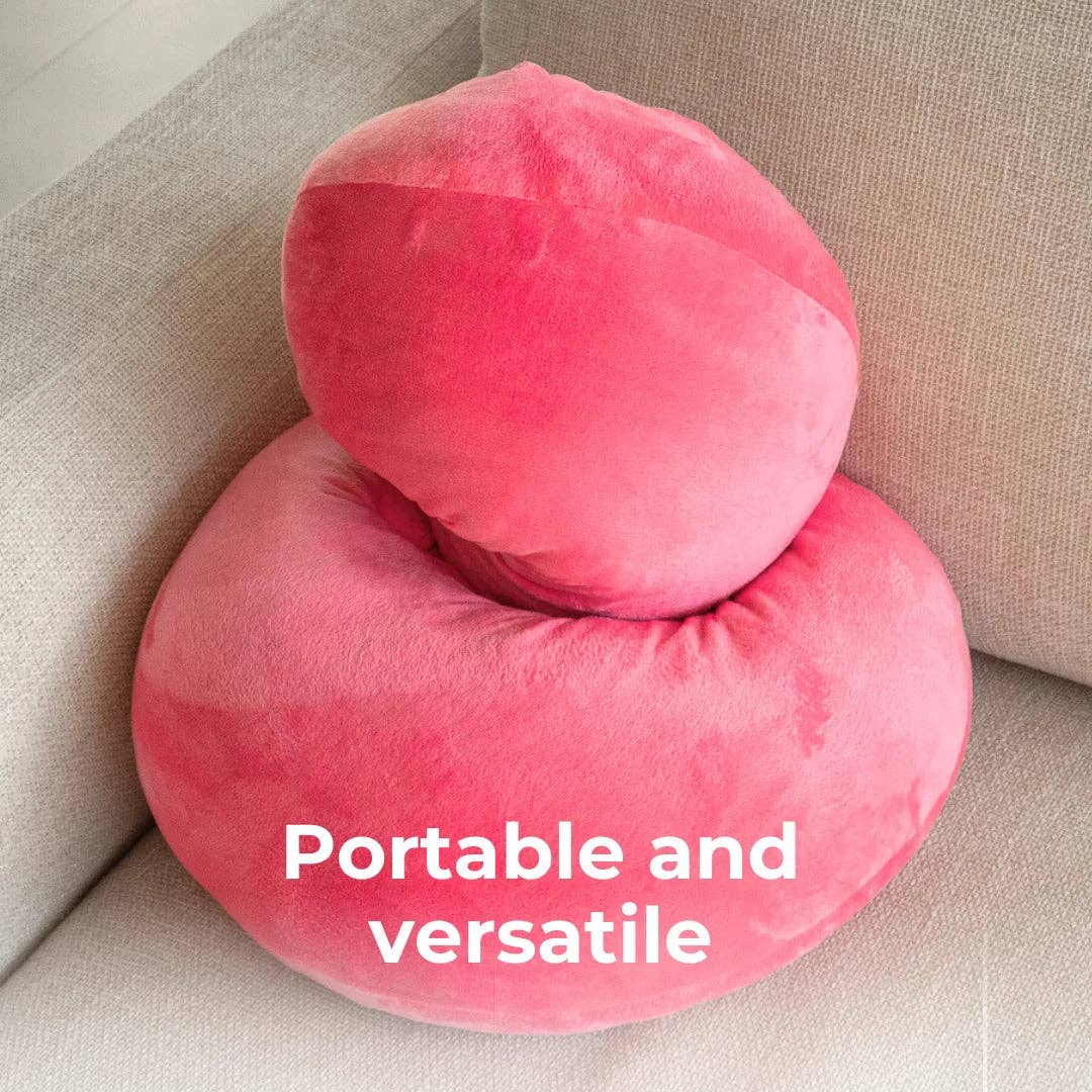 Crafteaze Standard Pillow - Pink