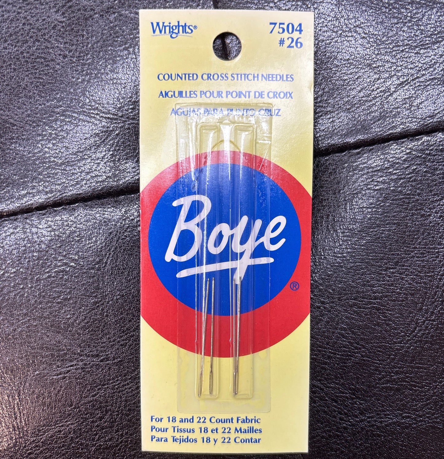 Boye Counted Cross Stitch Needles 7504 #26