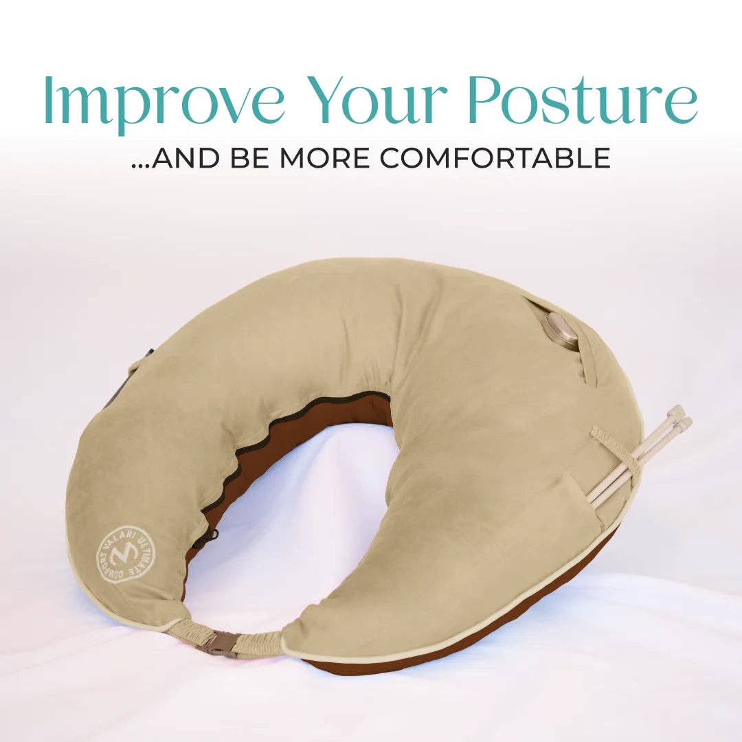 Velvet Bronze/Mahogany Maker's Pillow
