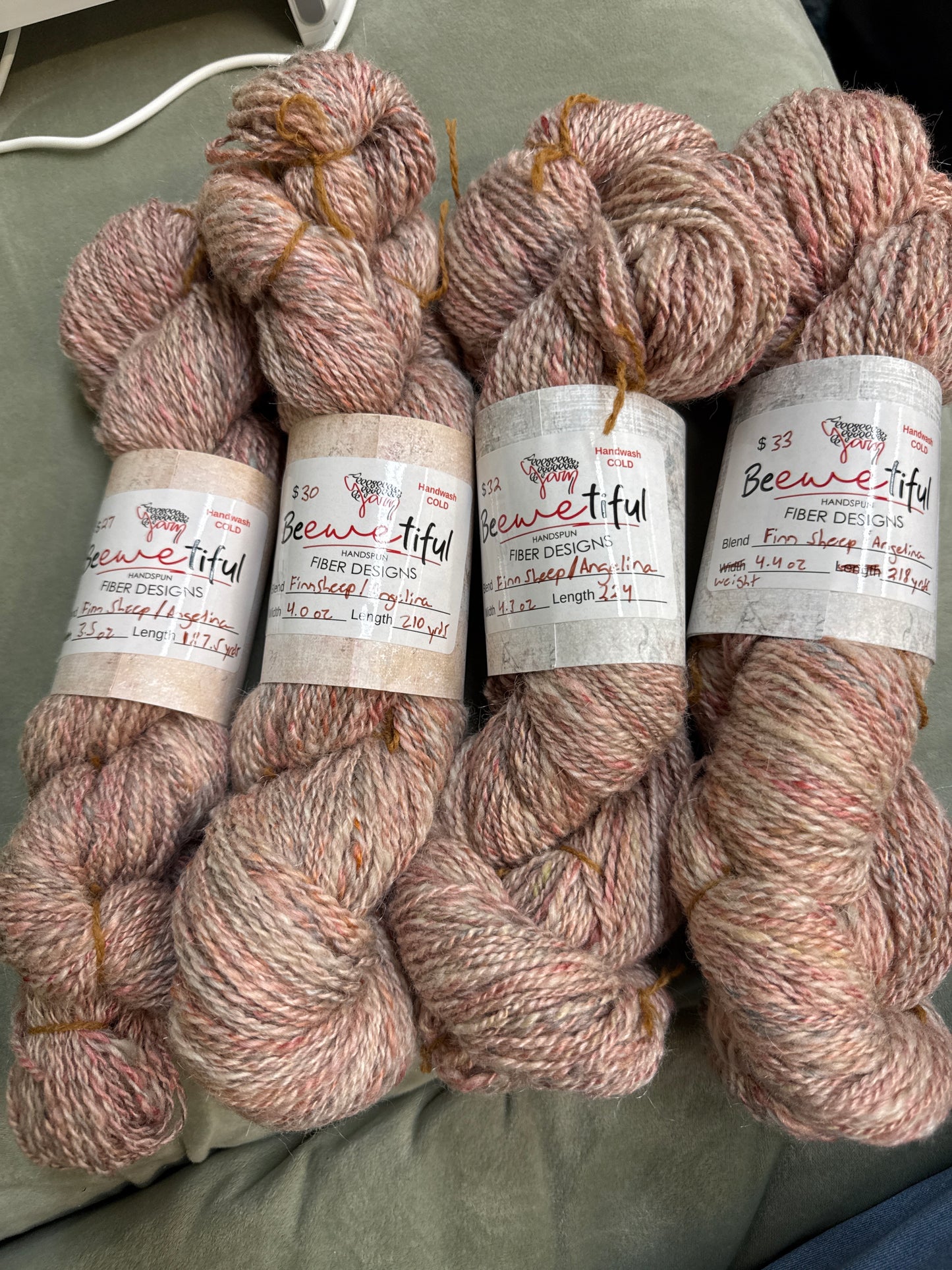 Be “ewe” tiful Fiber Designs Hand Spun Yarn & Gifts