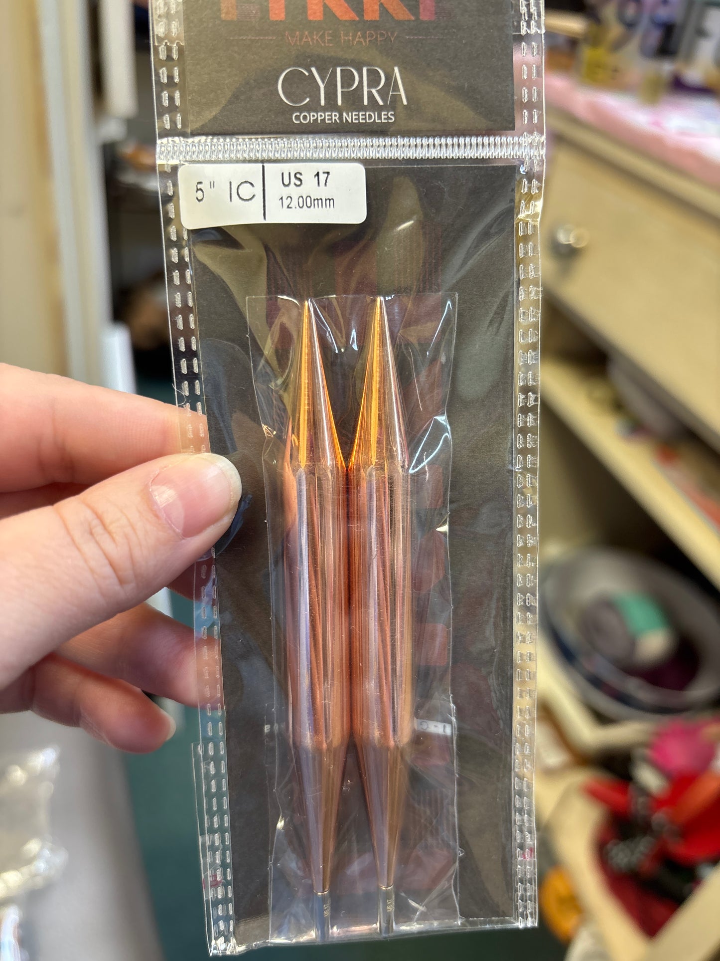 Lykke Cypra Copper INTERCHANGABLE needles