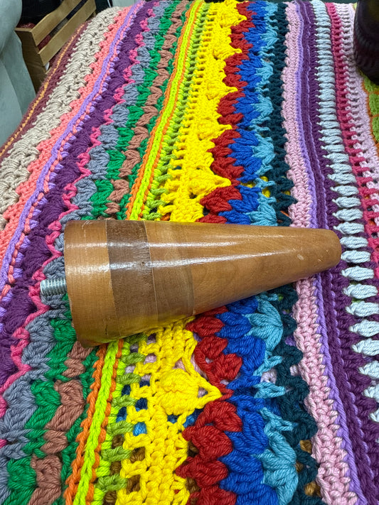 Cherry cone for the yarn caddy