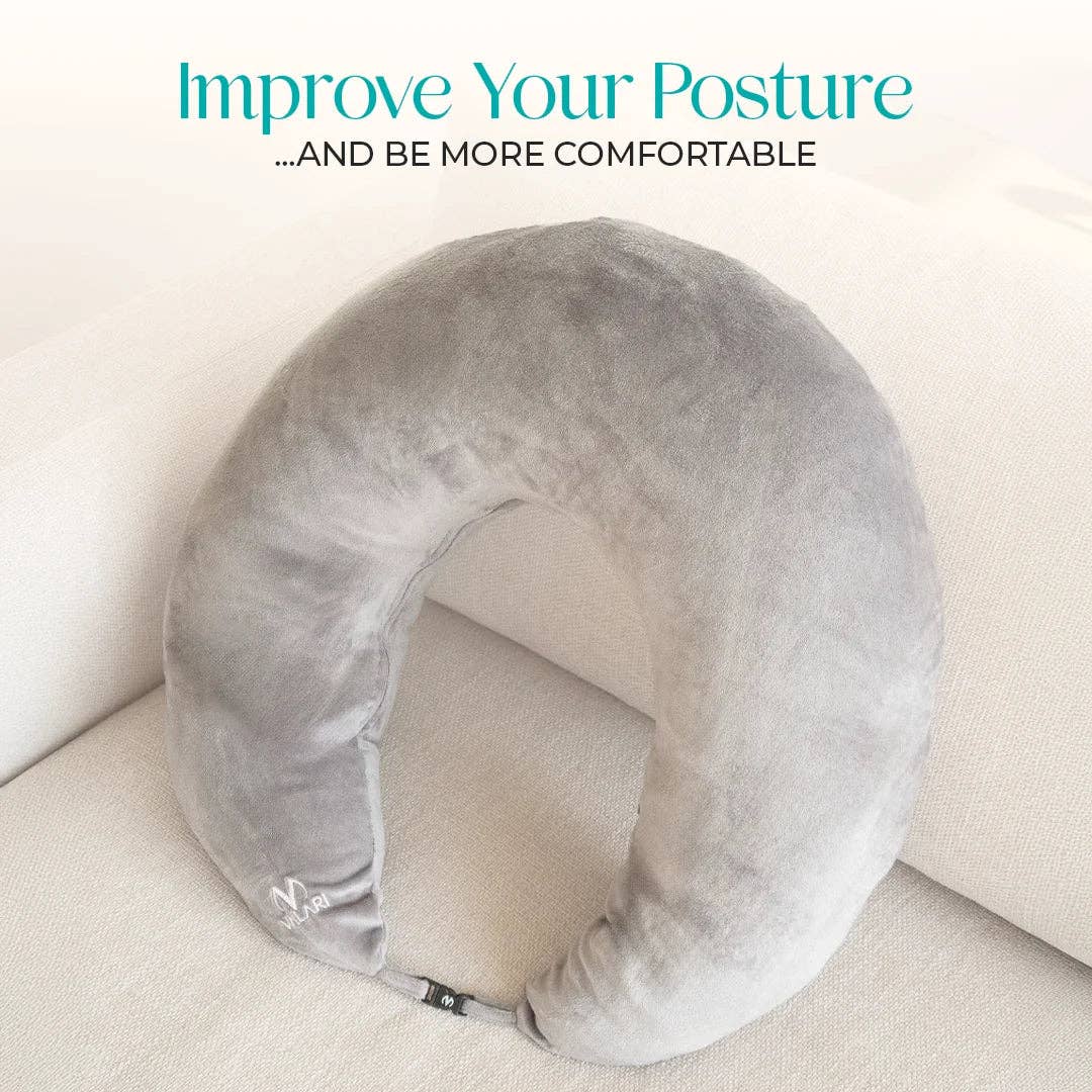 Crafteaze Standard Pillow - Grey