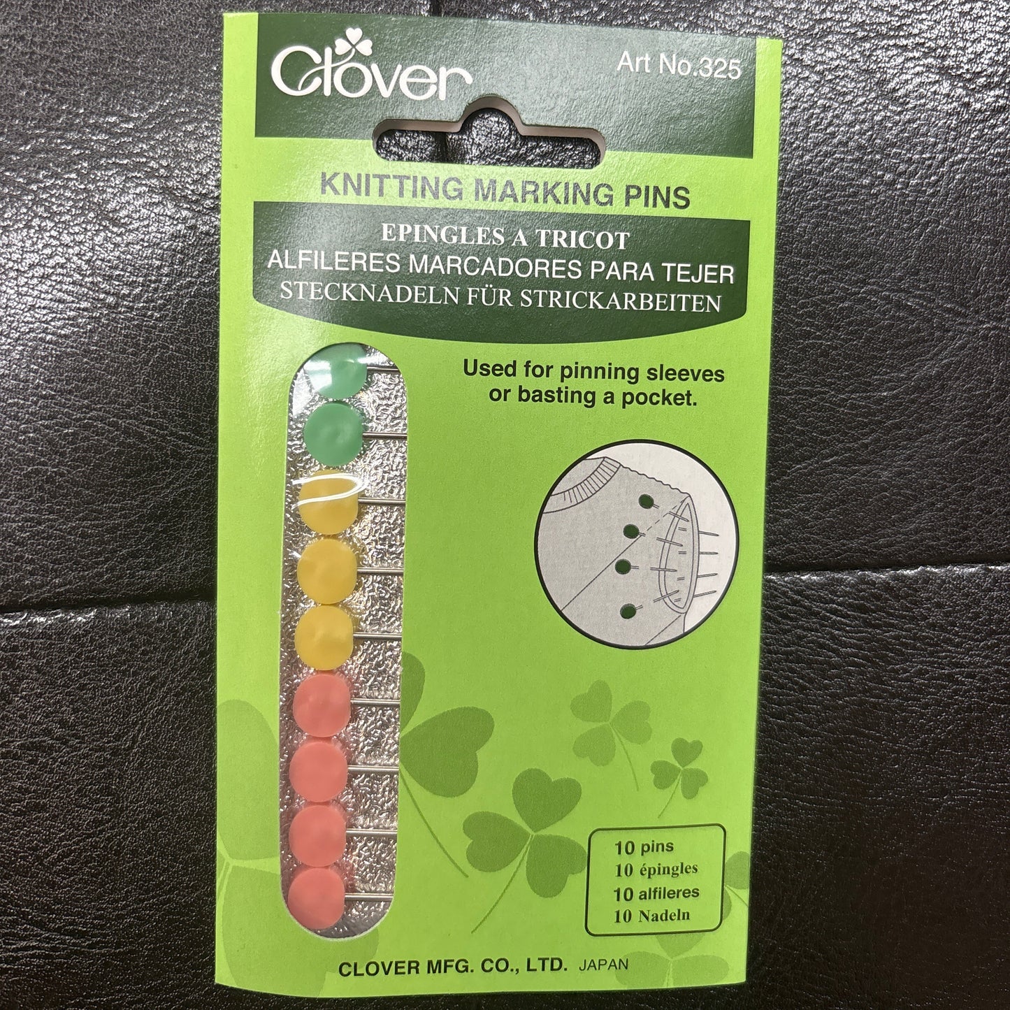 Clover Knitting Marking Pins