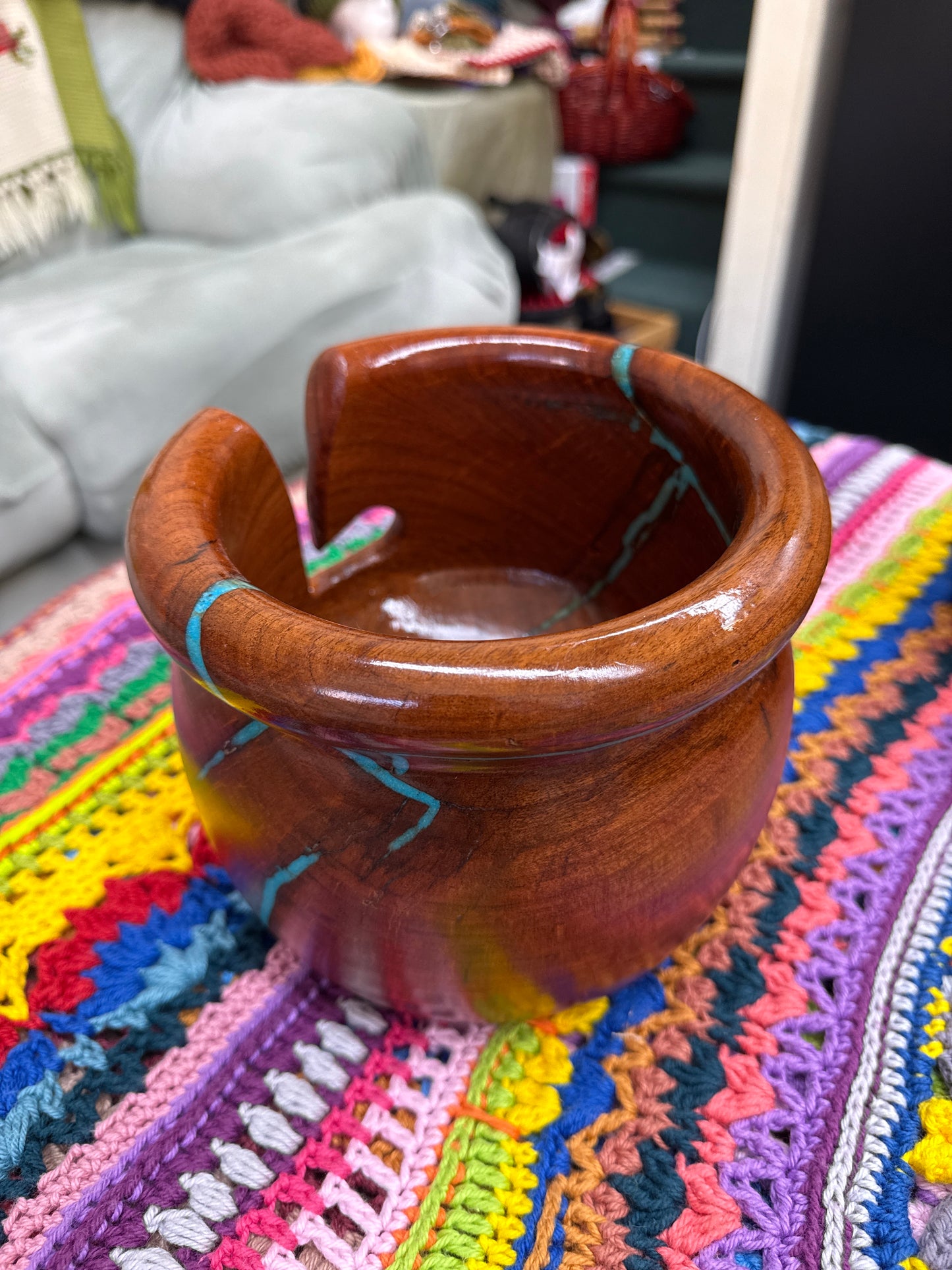 Mesquite Yarn Bowl