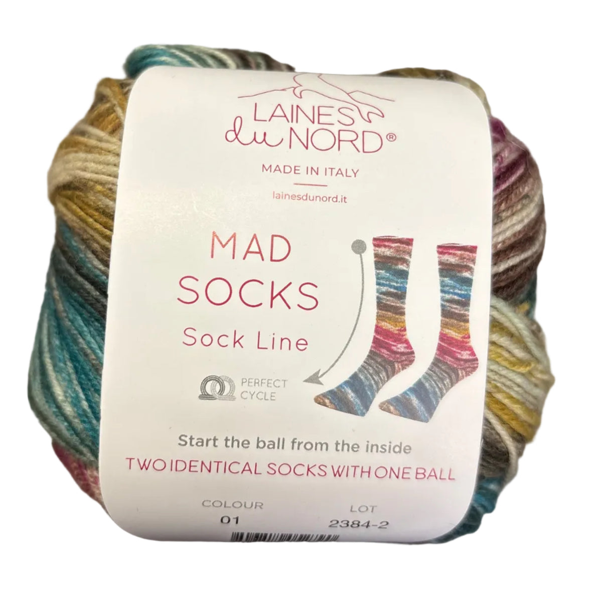 Laines Du Nord Mad Socks