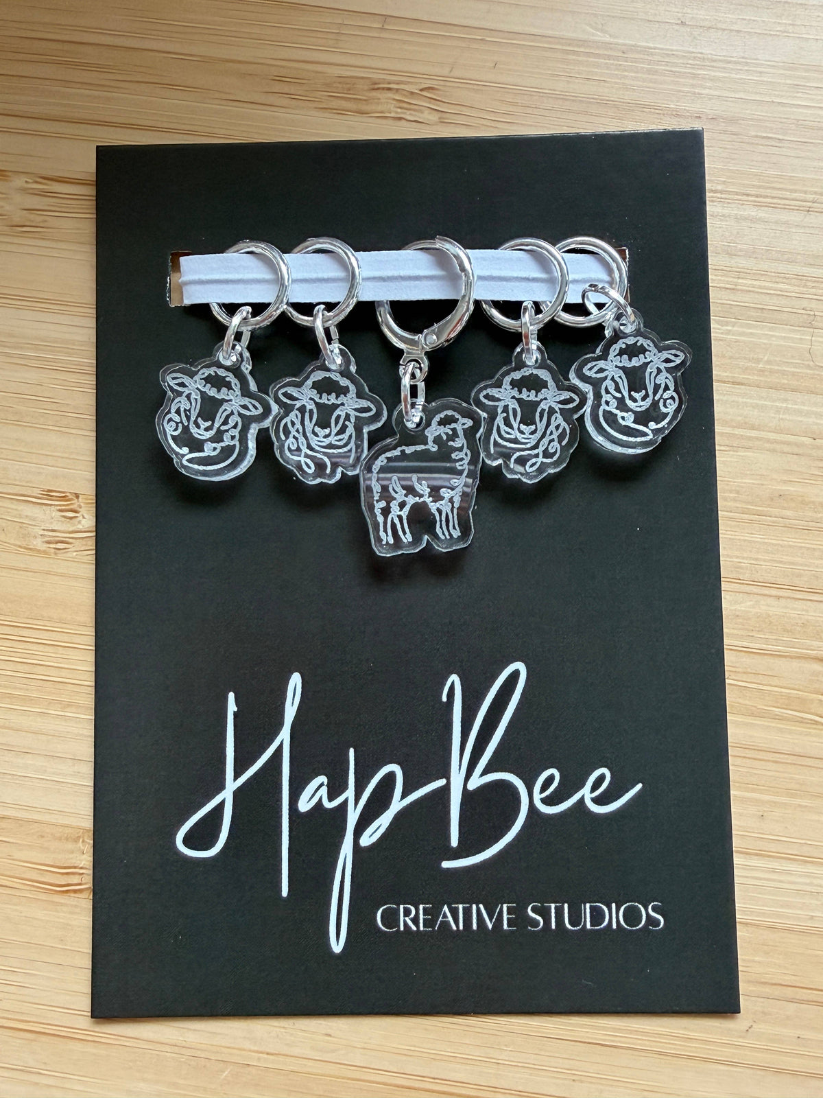 ELEGANTLY WOOLY Stitch Marker set