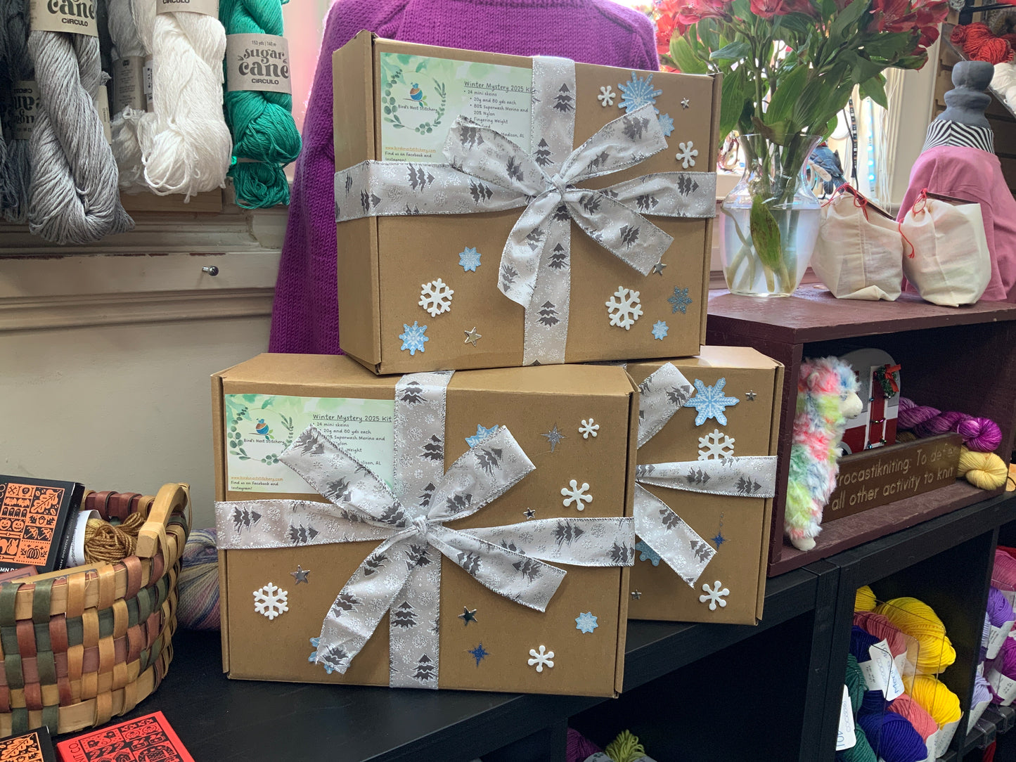 Bird’s Nest Stitchery Advent Kit